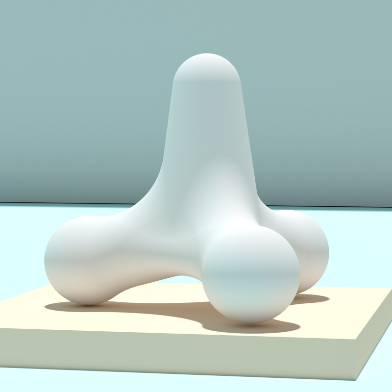 Miofascialinis masažo kamuolys su keturių kampų dizainu – silikoninis, nereikia pripūsti, skirta pečių ir pėdų raumenų atsipalaidavimui, reabilitacijai