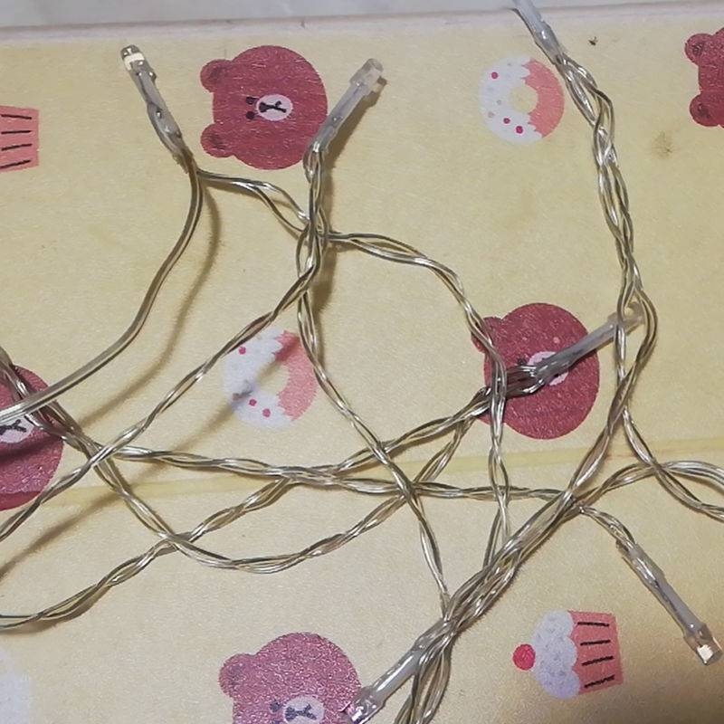 Macaron témájú LED fényfüzér csillag motívumokkal a hálószoba dekorációjához, indukciós kapcsoló, karácsonyi és újévi dekorációhoz