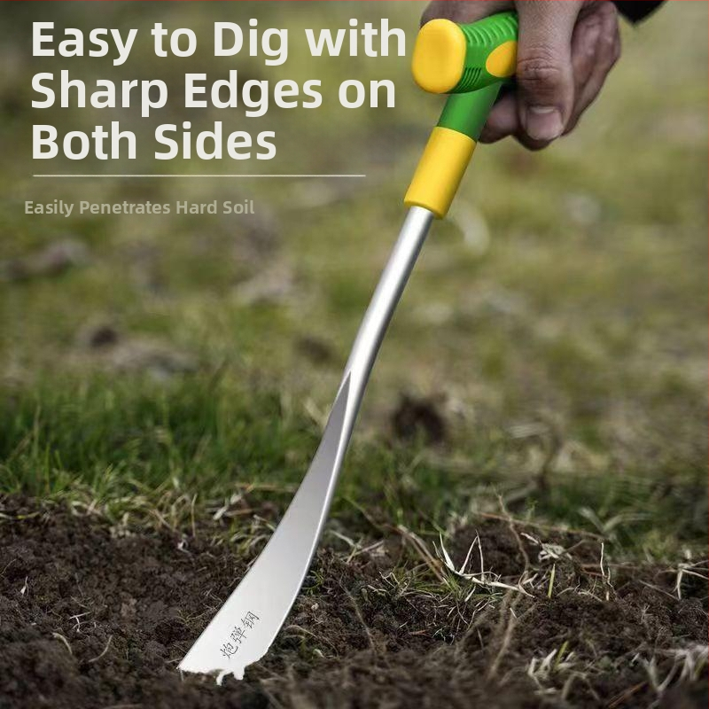 Градинска ръчна лопатка за чесън и диви зеленчуци – ръчен инструмент за копаене на чесън и зелени в градината