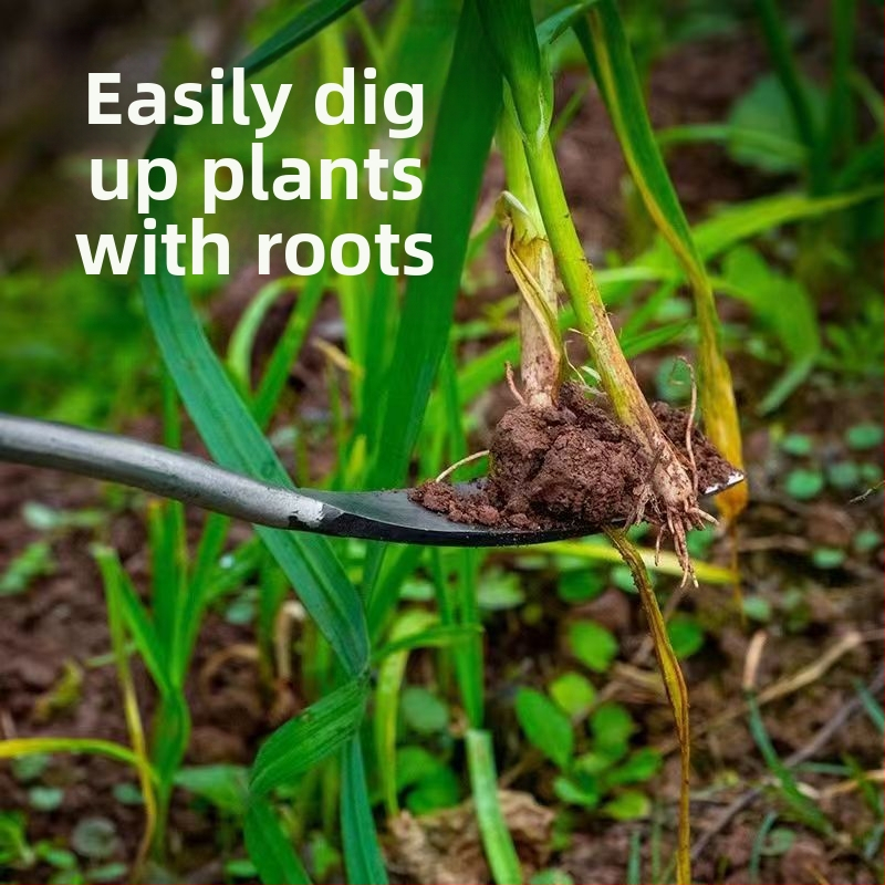 Градинска ръчна лопатка за чесън и диви зеленчуци – ръчен инструмент за копаене на чесън и зелени в градината