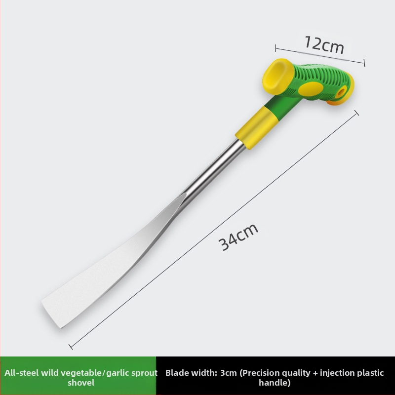 Sodo rankinis kastuvas česnakams ir laukiniams daržovėms