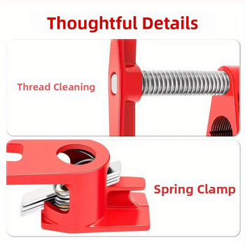 Ťažký drevený sťahovací súbor na potrubie pre stolárstvo a spájanie dosiek – ručný nástroj pre stolára