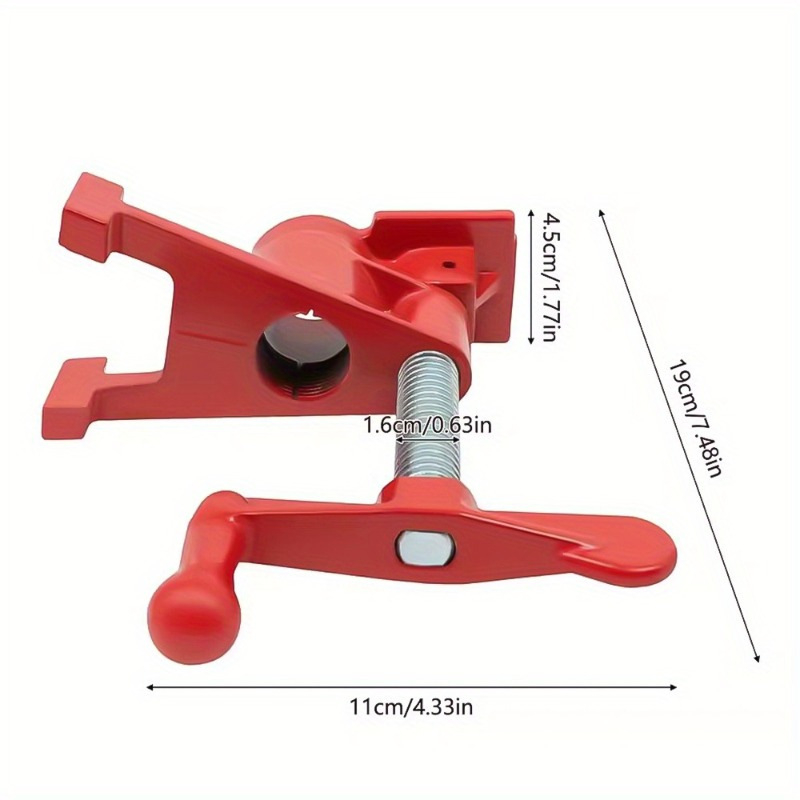 Ťažký drevený sťahovací súbor na potrubie pre stolárstvo a spájanie dosiek – ručný nástroj pre stolára