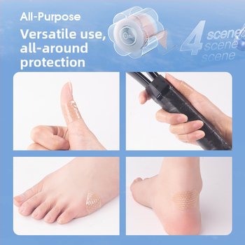 Batų kulnų ir pirštų apsauginiai lipdukai — skaidrūs, atsparūs dilimui, tinkami odiniams batams, sandalėms, audiniams ir darbo batams, visų sezonų naudojimui