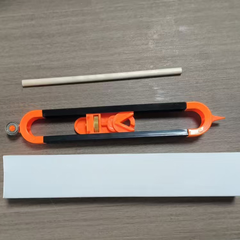 Контурен измервател за неравномерни форми – елипсовиден контурен инструмент за дървообработване, многофункционален контурен измервател Lanzhao