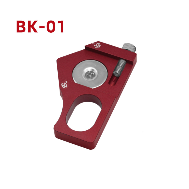 Мултифункционална стоманена линийка със позиционен блок за дървообработване, многоъглово чертане и измерване