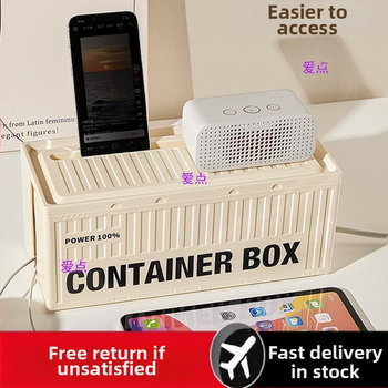 Οργανωτής καλωδίων γραφείου για καλώδια τροφοδοσίας και δεδομένων, πλαστικός, Love Point, για αποθήκευση σε βάση λουλουδιών