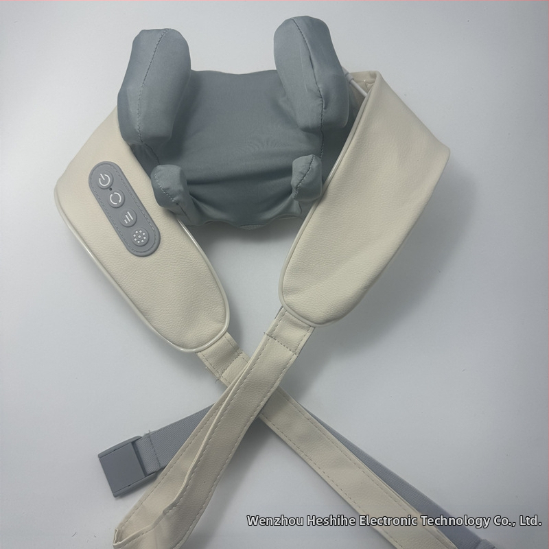 Kakla un visa ķermeņa masāžas iekārta, infrasarkanas terapijas funkcija, 6 masāžas galviņas, uzlādei modelis FZ-666, taimeris, vadu kontrole, 3 ātrumi