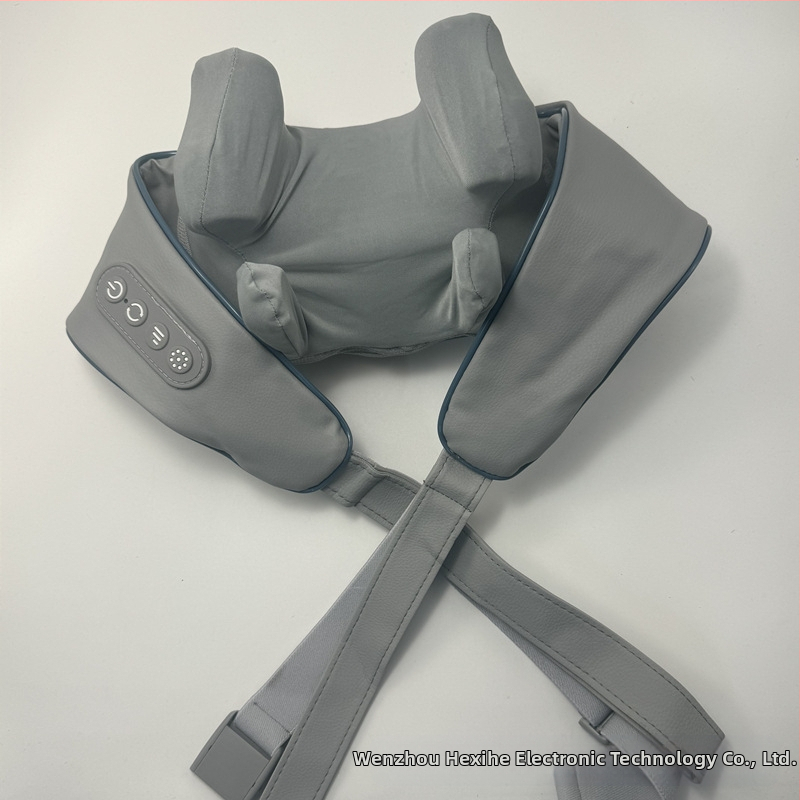 Kakla un visa ķermeņa masāžas iekārta, infrasarkanas terapijas funkcija, 6 masāžas galviņas, uzlādei modelis FZ-666, taimeris, vadu kontrole, 3 ātrumi