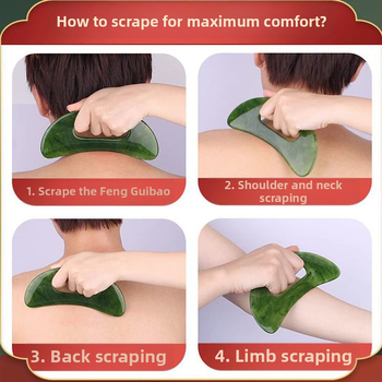 Anyu Masažo plokštė šukavimui - Natūrali derva, Sveikatos masažas, Svoris 0.3