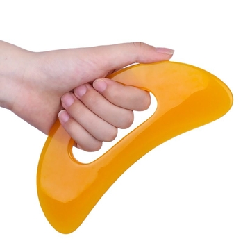 Anyu Masažo plokštė šukavimui - Natūrali derva, Sveikatos masažas, Svoris 0.3