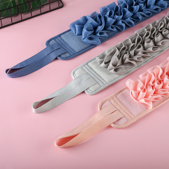 Δύο-σε-Ένα καθαριστής πλάτης με ισχυρή τριβή, πετσέτα μπάνιου και απολεπιστικό άνθος, ύφασμα rayon, προέλευση Χεμπέι, 500 τεμάχια ανά κουτί