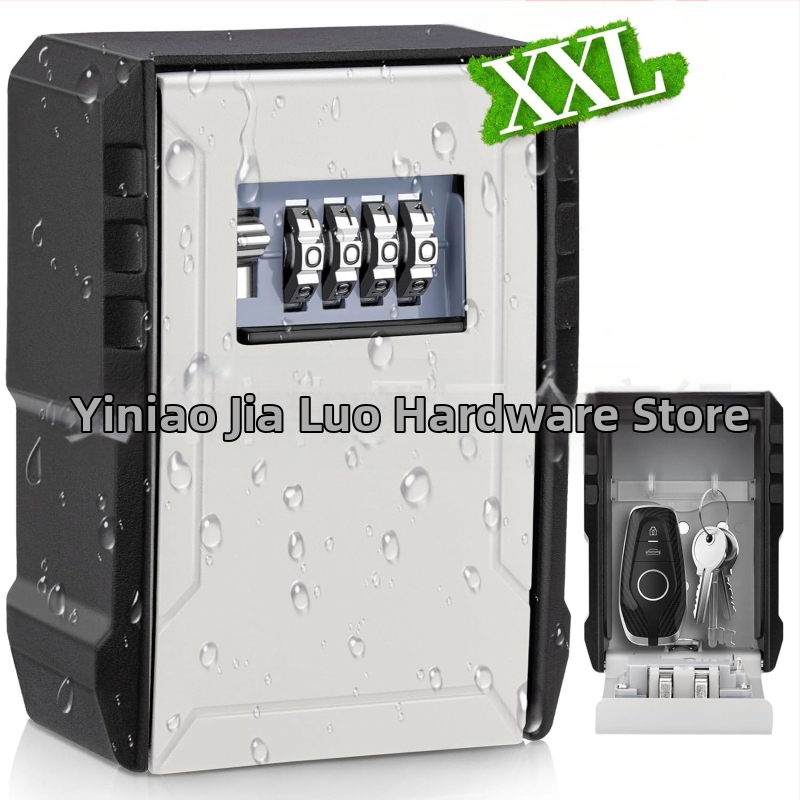 Κουτί κλειδιών από κράμα αλουμινίου, μοντέλο 817P, τύπος μηχανής, πάχος κλειδωτικής ράβδου 5 mm, για κλειδιά, τραπεζικές κάρτες και ταυτότητες