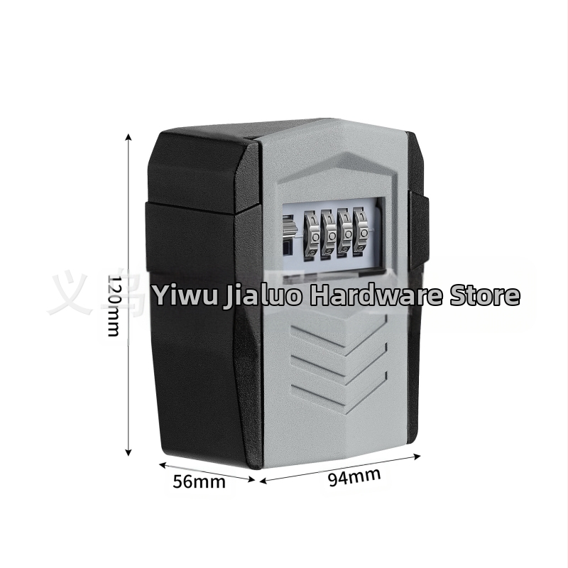 Κουτί κλειδιών από κράμα αλουμινίου, μοντέλο 817P, τύπος μηχανής, πάχος κλειδωτικής ράβδου 5 mm, για κλειδιά, τραπεζικές κάρτες και ταυτότητες