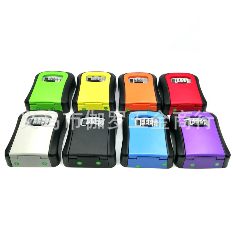 Κουτί κλειδιών από κράμα αλουμινίου, μοντέλο 817P, τύπος μηχανής, πάχος κλειδωτικής ράβδου 5 mm, για κλειδιά, τραπεζικές κάρτες και ταυτότητες