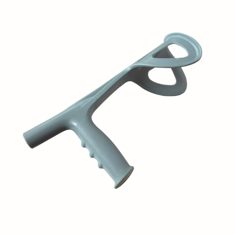 Alkūninė lazda vyresniems žmonėms, nešiojama, neslystanti, lengva, aliuminio lydinys, modelis: Elbow Crutch, Happy Point