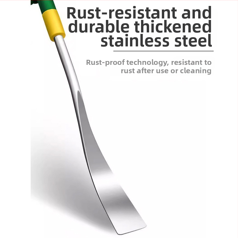 Лопата за чесън и диви зеленчуци, стоманена дръжка, глава 260 мм дълга, 30 мм широка, тегло 0,3 кг, Pro-election