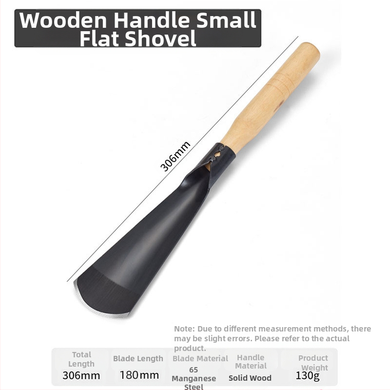 Česnakų ir laukinių daržovių kastuvas, plieninė rankena, galvutės ilgis 260 mm, plotis 30 mm, galvos svoris 0,3 kg, Pro-election