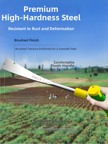 Τριμελές σετ κηπουρικών εργαλείων: φτυάρι, μικρή σκαπάνη και εργαλείο απομάκρυνσης ζιζανίων; Υλικό: Άλλο; Μάρκα: Create a; Εισαγωγή: Όχι