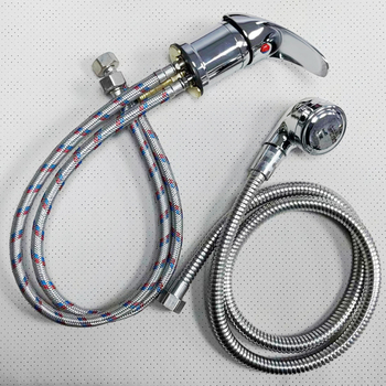 Sip maišytuvo praustuvui – keraminių vožtuvų branduolys, cinko lydinys, vieno jungties dizainas