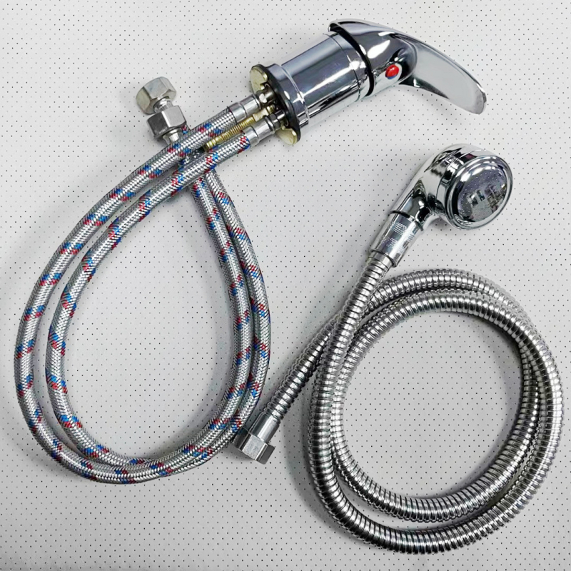 Sip maišytuvo praustuvui – keraminių vožtuvų branduolys, cinko lydinys, vieno jungties dizainas