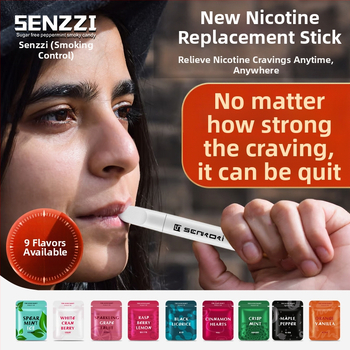 Plastikinis cigarečių laikiklis – pagalbinė priemonė metant rūkymą, be nikotino, pritaikomas