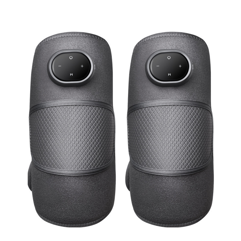 Masaj pentru genunchi cu încălzire și terapie termică, baterie 3,7V, control inteligent al temperaturii, încălzire la treapta a 3-a, interval de 40–60°C