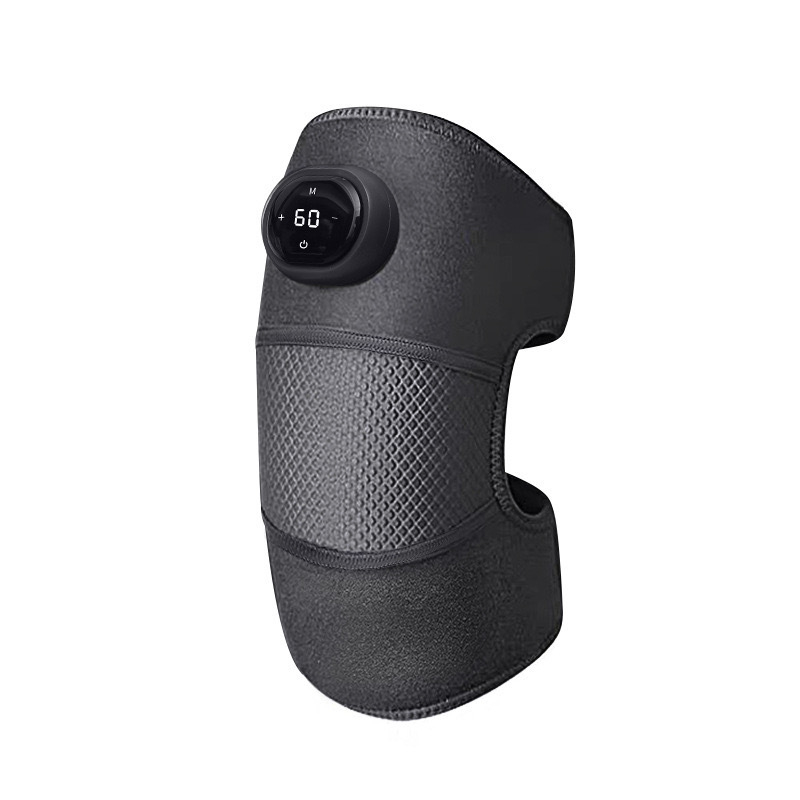 Masaj pentru genunchi cu încălzire și terapie termică, baterie 3,7V, control inteligent al temperaturii, încălzire la treapta a 3-a, interval de 40–60°C