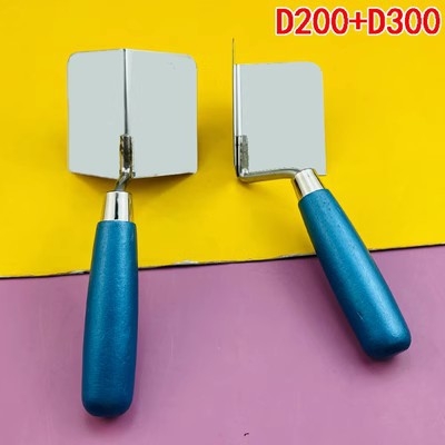 Двупосочен ъглов инструмент от неръждаема стомана за вътрешни и външни ъгли, шпакловане и работа със шпакловка; модели D200, D300, D200S, D300S