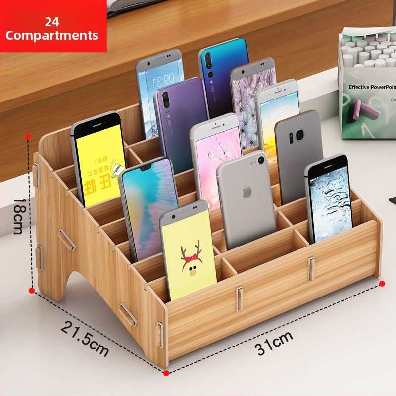 Medinis atsuktuvų laikiklis, daugiafunkcinis mobiliųjų telefonų remonto įrankių organizatorius ir darbo stalas