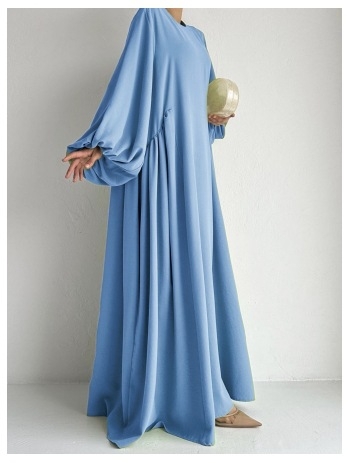 Abaya φόρεμα για γυναίκες μουσουλμίνες — Μακριά ρόμπα από πολυεστέρα με μακριά μανίκια, 95%+ πολυεστέρα, μάρκα Yuxi, λανσάρισμα φθινόπωρο 2024