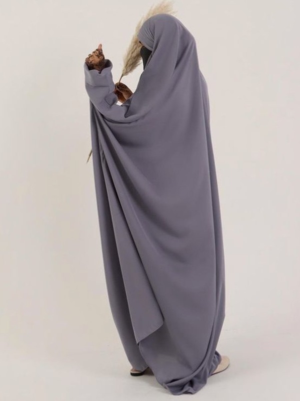 Női imaköntös ruha, laza szabás, hosszú ujjú, poliészter anyag, őszi 2023 kiadás