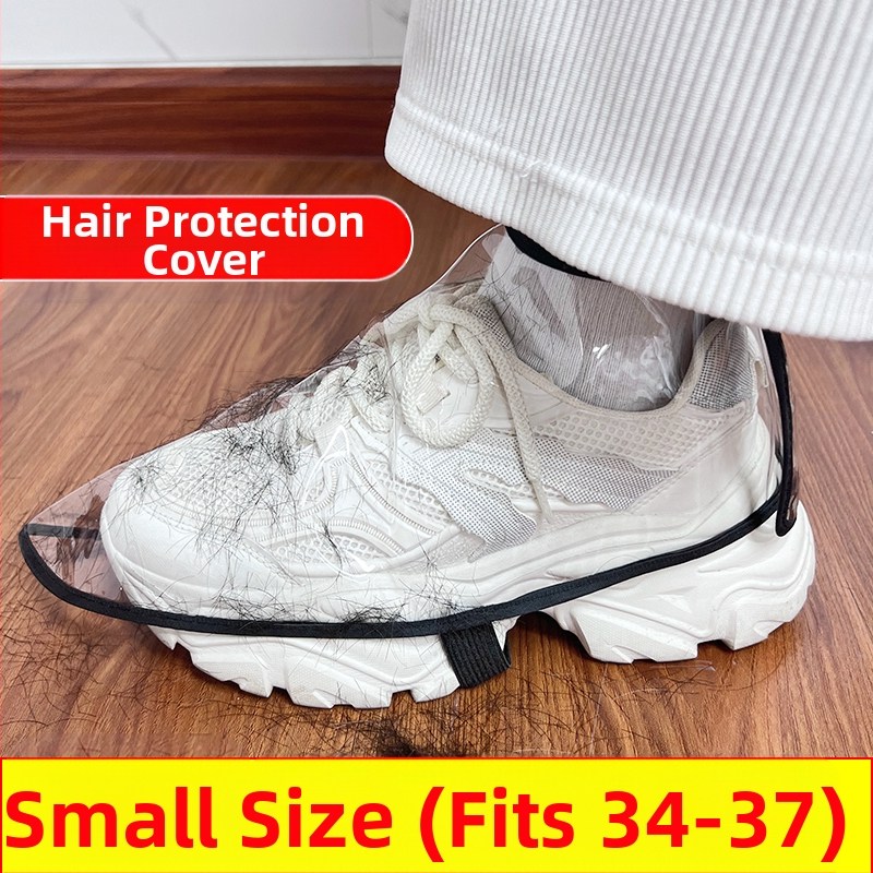 Καλύμματα παπουτσιών κομμωτικής για μπαρμπέρ σόου και σαλόνι κομμωτικής, προστασία από σκόνη, κατά του σπάσιματος των μαλλιών, για ενήλικες, μοτίβο 69850, βιοδιασπώμενα