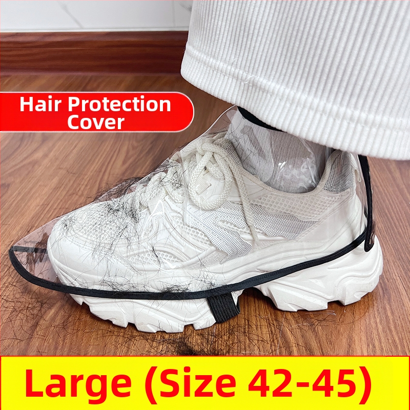 Καλύμματα παπουτσιών κομμωτικής για μπαρμπέρ σόου και σαλόνι κομμωτικής, προστασία από σκόνη, κατά του σπάσιματος των μαλλιών, για ενήλικες, μοτίβο 69850, βιοδιασπώμενα