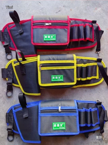 Мъжка многофункционална чанта за инструменти за електротехници и дърводелци, преносима и издръжлива.