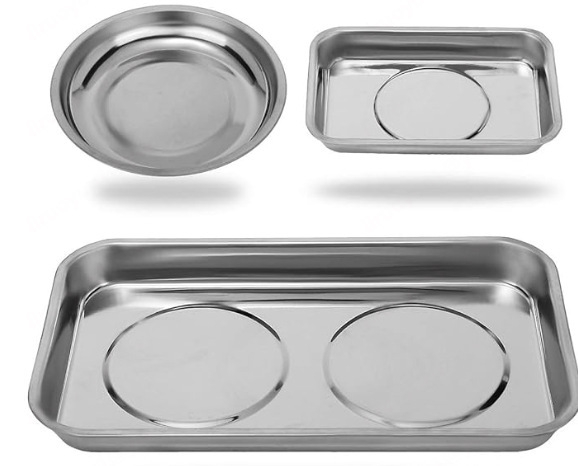 Quark магнитна стоманена купа за инструменти и подложка за съхранение