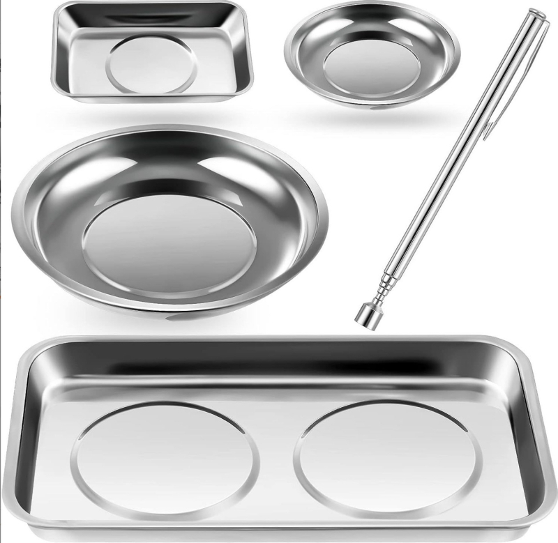 Quark магнитна стоманена купа за инструменти и подложка за съхранение