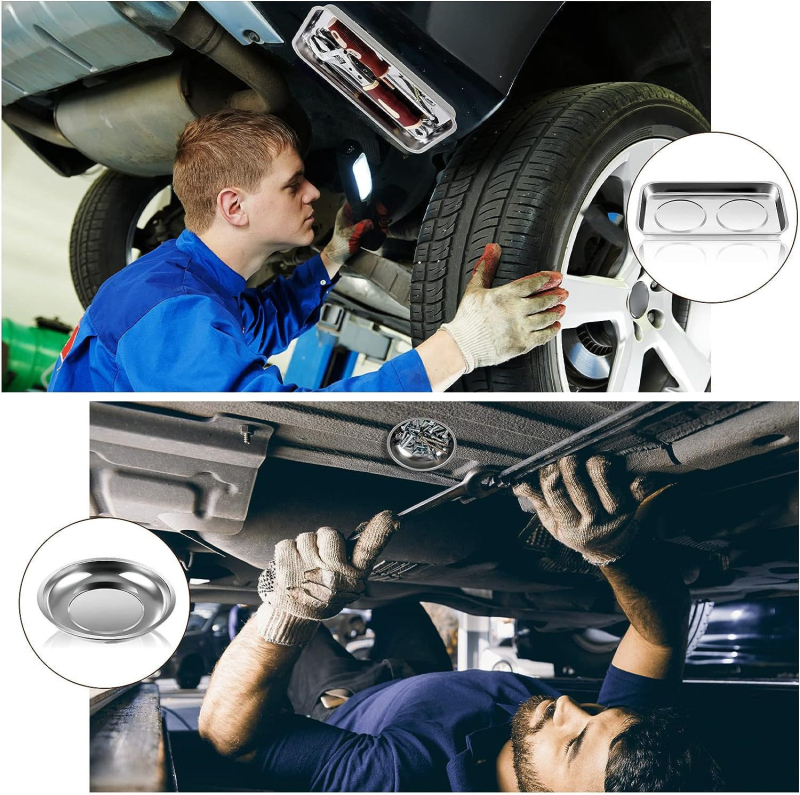 Quark магнитна стоманена купа за инструменти и подложка за съхранение