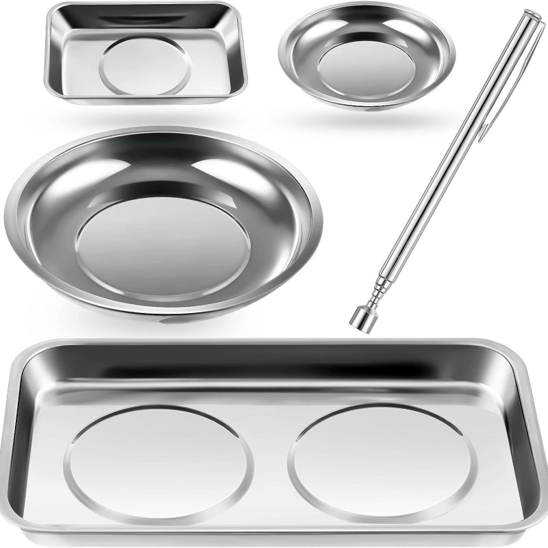 Quark магнитна стоманена купа за инструменти и подложка за съхранение