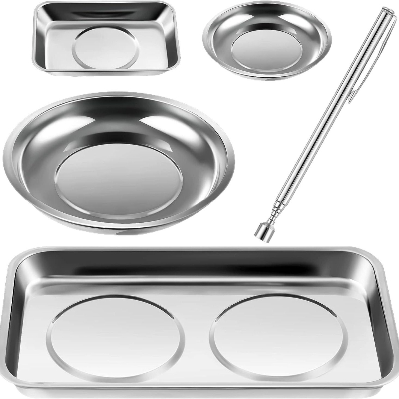 Quark магнитна стоманена купа за инструменти и подложка за съхранение