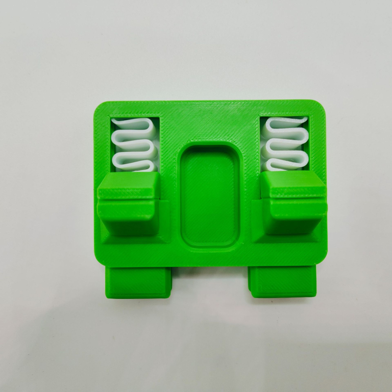 Elektrinių laidų suvirinimo laikiklis, PLA medžiaga, dažyta apdaila, logotipas atspausdintas, mechaninė gamyba, šiuolaikiškas minimalistinis stilius