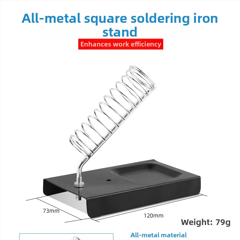 Изцяло метална стойка за заваръчен пистолет, квадратна Y-образна скоба, покритие емайлово печено, съвместима с държачи за заваръчни пистолети, марка Neutral