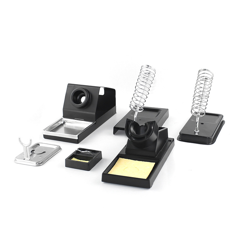 Viso metalo litavimo laikiklis su kvadratine Y tipo laikikliu, emalinis paviršius, suderinamas su litavimo įrankių laikikliais, prekių ženklas Neutral