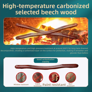 Дървено устройство за масаж с чашки за цялото тяло – меридиан и масаж на гръб, модел GS-2389