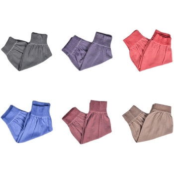 Ποδιά με μανίκια για κουζίνα, μακριά ελαστικά πλεκτά μανίκια, αντιρύπανση χρήση, ελεύθερο μέγεθος, απλός σχεδιασμός