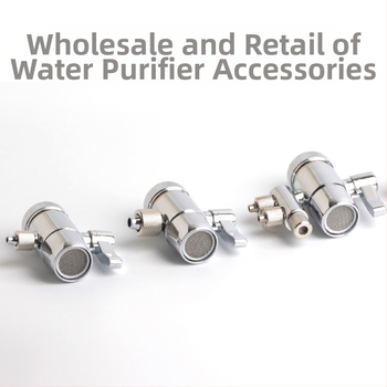 Source Vandens filtravimo čiaupo daliklis vožtuvas, grynas varis, 500 L/h, Modelis 3