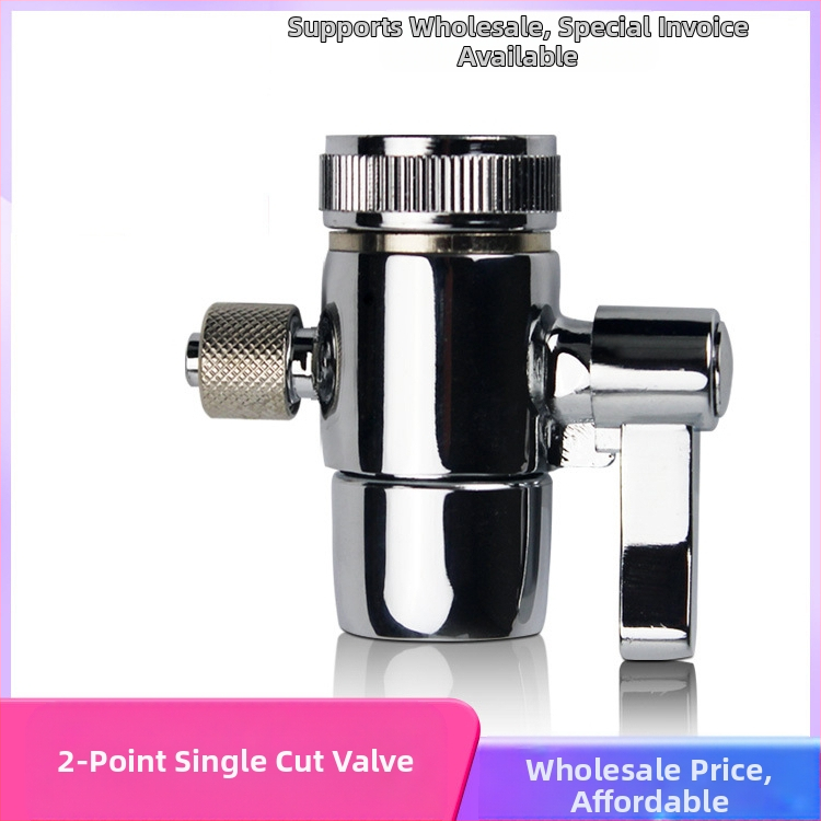 Source Vandens filtravimo čiaupo daliklis vožtuvas, grynas varis, 500 L/h, Modelis 3