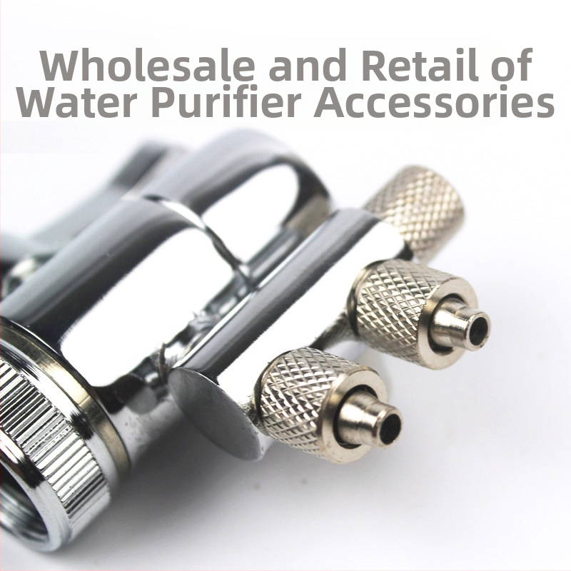 Source Дивертор за чешмата, меден корпус, 500 л/ч, модел 3