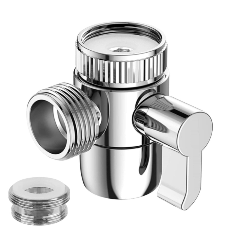 Source Vandens filtravimo čiaupo daliklis vožtuvas, grynas varis, 500 L/h, Modelis 3