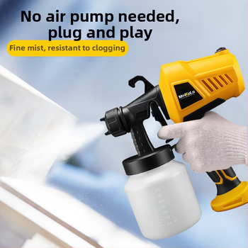 Mekla Elektrinis purškimo pistole namų naudojimui su vienodu purškimu ir smulkiu purškimu